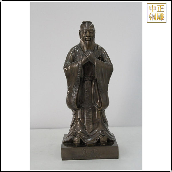 室內景觀孔子雕塑