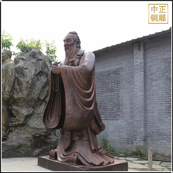 校園孔子像鑄造